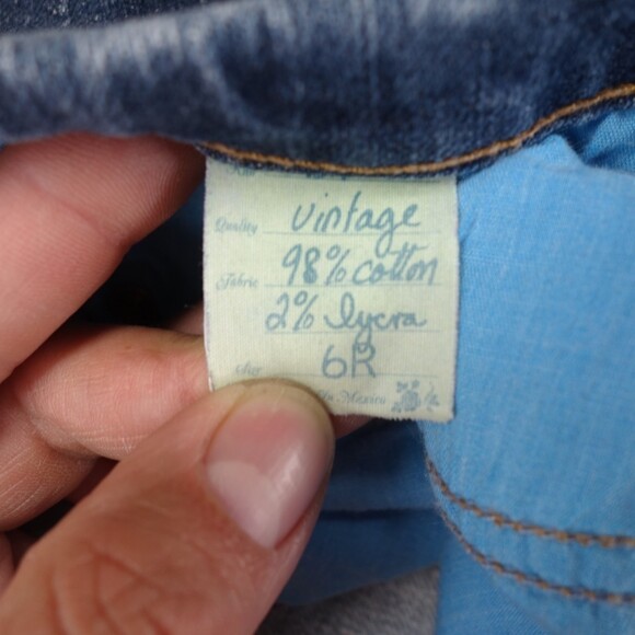 Fossil Women's Size 6 Regular Vintage Boot Cut Jeans #2143 - Picture 4 of 7